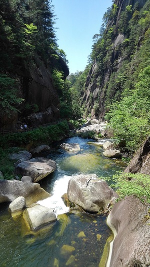 昇仙峡を流れる荒川by二へドン
