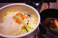 蟹ちらし&蟹の味噌汁 蟹ちらし&蟹の味噌汁