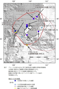 首都直下。着々と準備中！？　関東大震災の北側震源域が揺れている。（昨年の震源マップから）