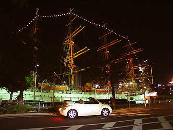 横濱の夜、風の匂い