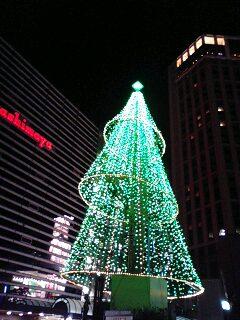 横浜の今を伝える ハマnow 横浜高島屋の前にあるクリスマスツリー