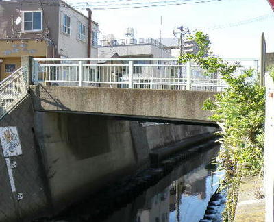 入江川の橋　大入橋