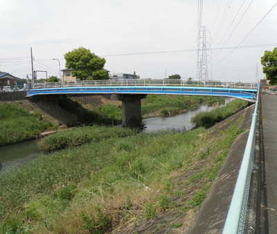 早渕川の橋　中里橋