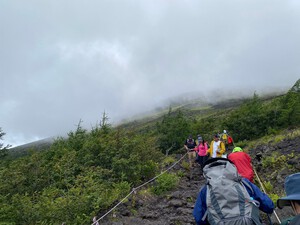 8月　夏合宿①　富士山