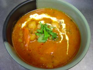 インド家庭料理ラニblog ひよこ豆のカレー