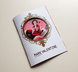 渋谷マークシティ「MARK VALENTINE 2014」パンフレットデザイン表紙