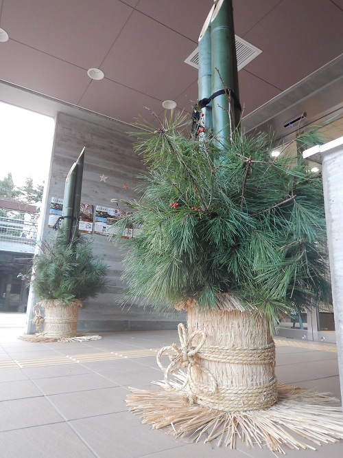 門松登場！