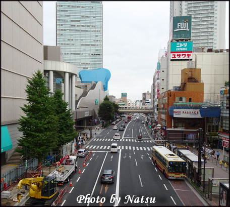 上大岡駅前の鎌倉街道