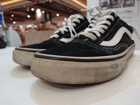 スニーカークリーニング（汚れ落とし）×バンズVANS