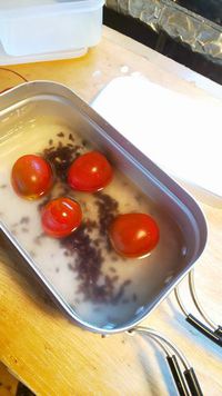 簡単ごはんはトマト入り～ 2021/08/10 15:38:05